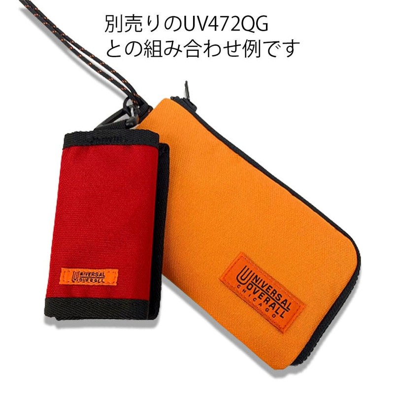 UNIVERSAL OVERALL L ZIP LONG WALLET BLUE