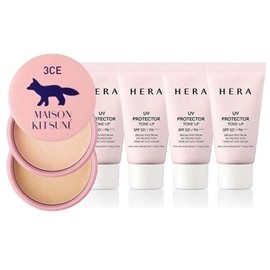 When purchasing 3CE powder, get 4 Hera UV Protector Tone-Up 15ml / Leisure/ Multi-Defense/ Fresh / 3CE 파우더 구매시 헤라 유브이 프로텍터 톤업 15ml 4개 레포츠멀티디펜스프레쉬