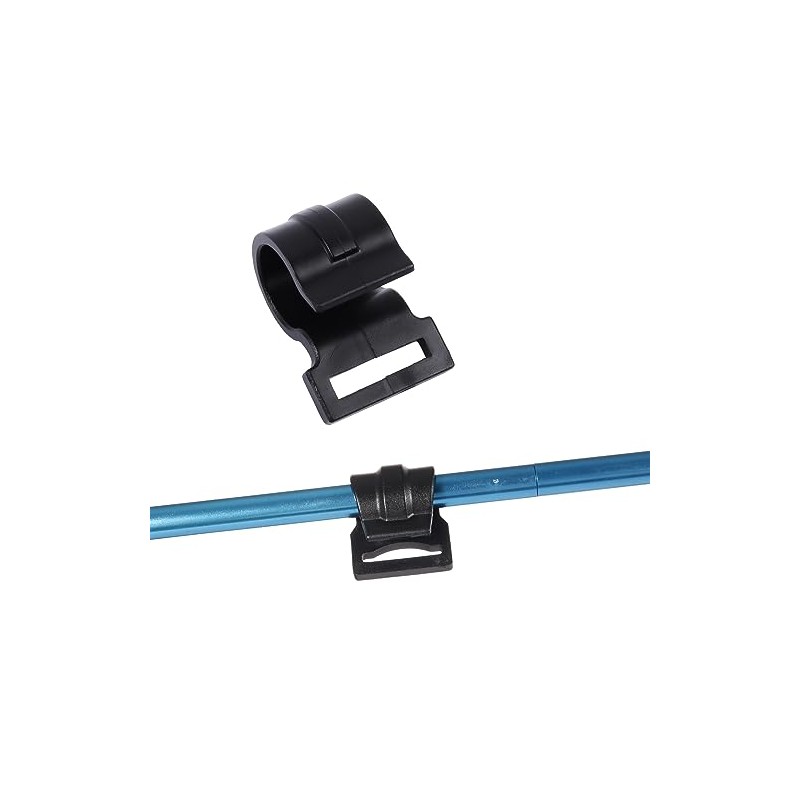 Tent Pole Clips, C Clips for Tent, Tent Pole Attachment