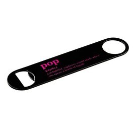Pop Definition Powder Coated Steel Bottle Opener