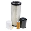 DVPARTS Filter Kit LVA21036 for John Deere 1025R 2025R Compact