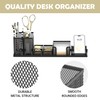 SUPEASY Pen Holder for Desk, 6 Piece Mesh Desk Organizer