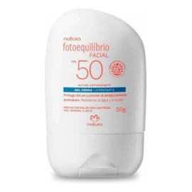 Protector Solar Facial Hidratante Natura Fotoequilibrio Fps 50 En Gel Crema De 50g