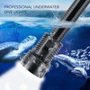 T40 Diving Flashlight Magnetron Switch Strong Light Dive Torch IPX8