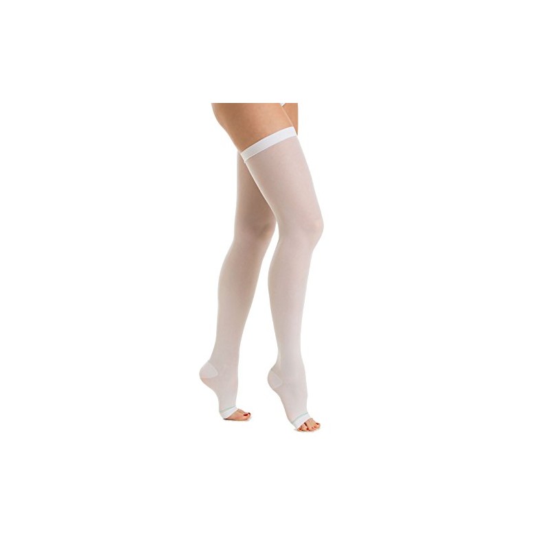 RelaxSan Antitrombosis M0370A (1 Par - Blanco, S) medias largas