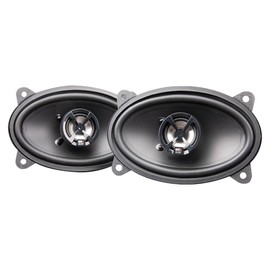 MB Quart 4x6" 2 Way Car Audio Coaxial Speakers with Polypropylene Cones & Butyl Rubber Surrounds for Enhanced Quality, 180W Peak Power, 88 dB, Pair