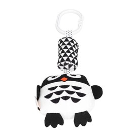 Sonajero Colgante Relleno, Sonajero Colgante de Material de Felpa de Conveniente para Cuna para Cochecito (Búho)