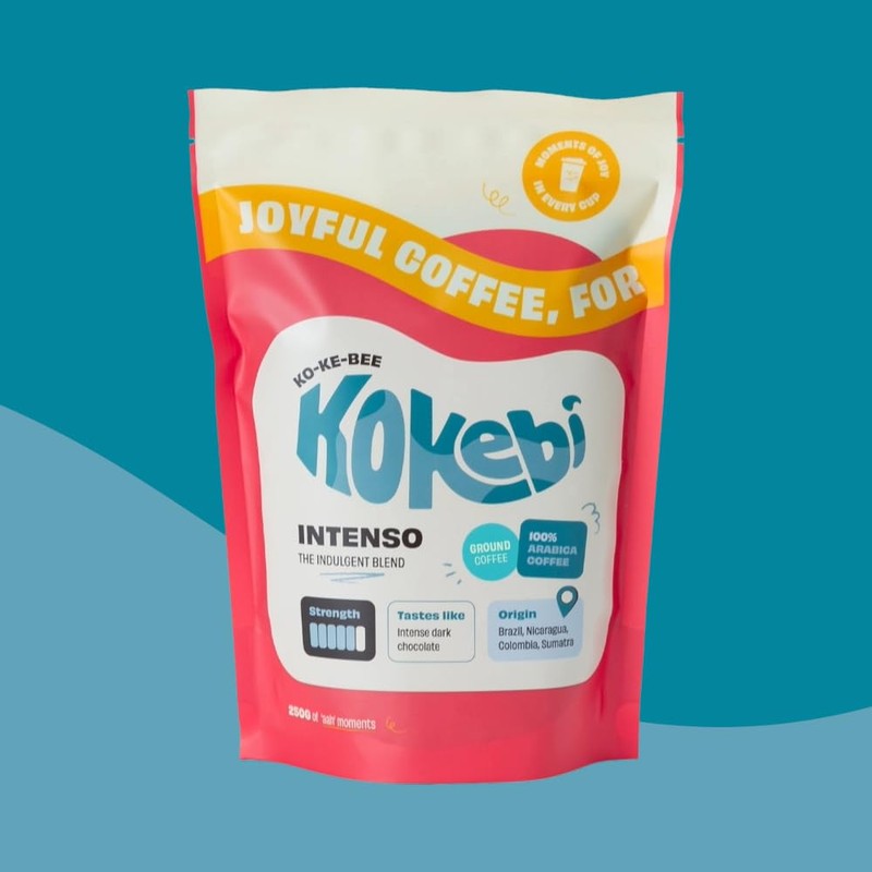 Kokebi Intenso Dark Roast Coffee Beans 250g