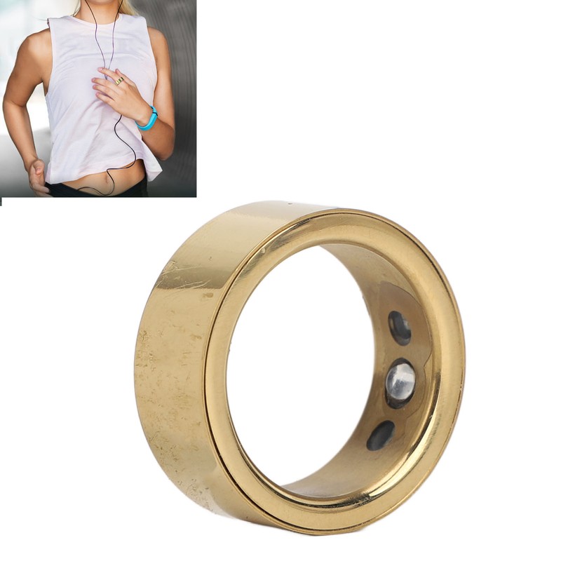Smart Ring Sleep Fitness Tracker Pedometer Waterproof Exquisite Vibration Alert