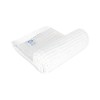 DK Glovesheets Organic Cotton Pram/Crib Size Cellular Blanket, Satin White