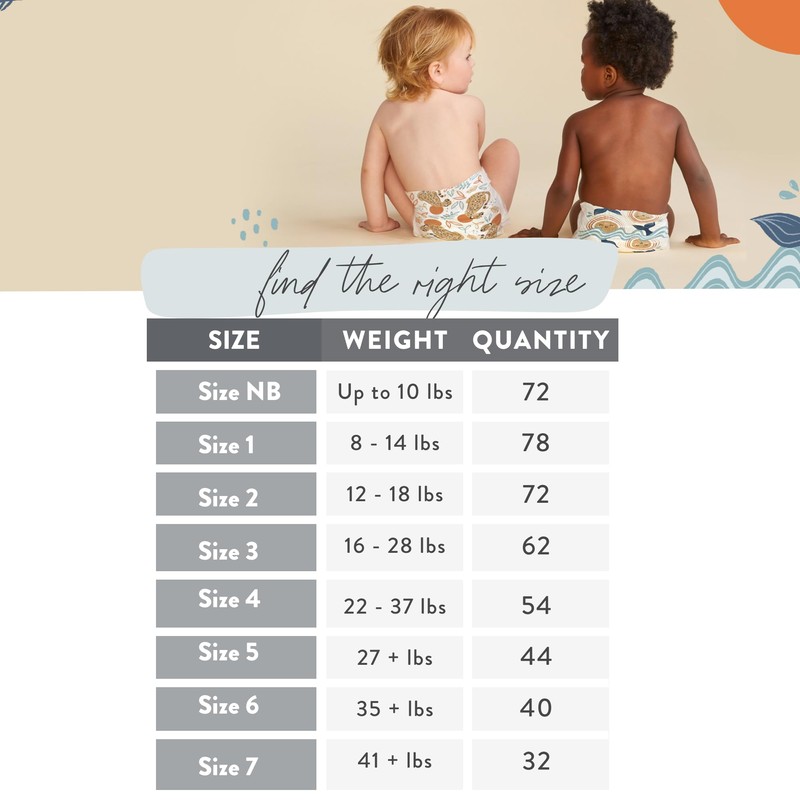 The Honest Company Clean Conscious Diapers Plant-Based, Sustainable Cactus Cuties