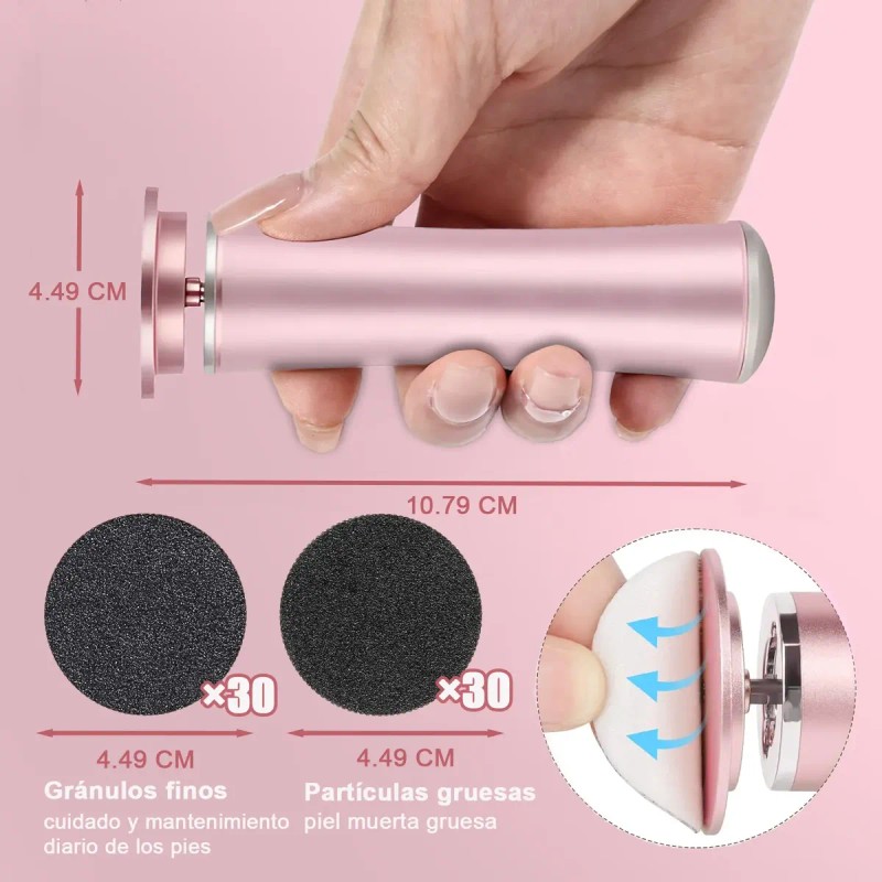 Maquina Exfoliadora De Callos Profesional De Eléctrico