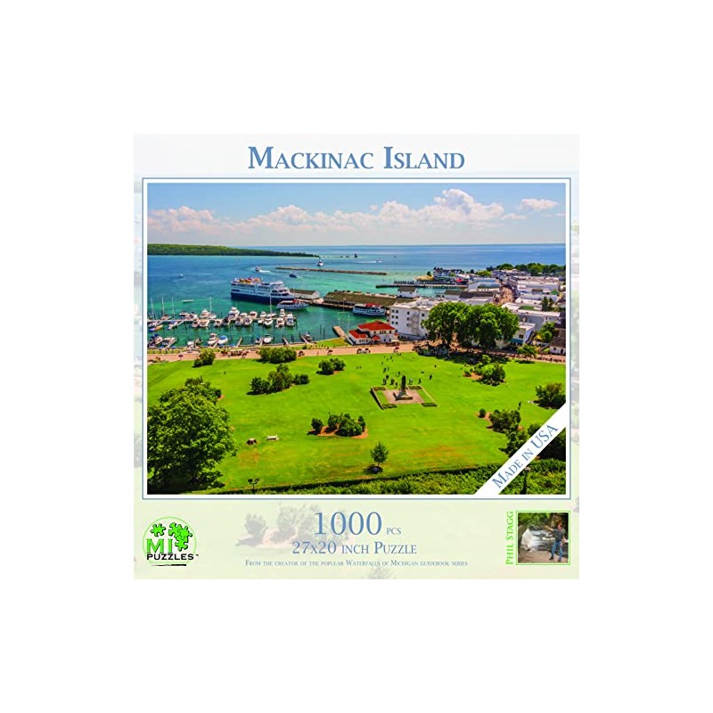 Mackinac Island - 1000 Piece MI Puzzles Jigsaw Puzzle -