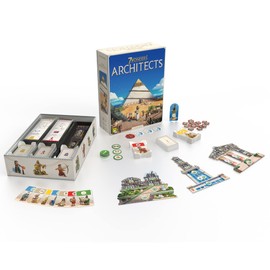 Asmodee 7 Wonders Architects - Shape History with Your Ingenious Wonders, Civilization Strategy Game for Kids and Adults, Ages 8+, 2-7 Players, 25 Minute Playtime