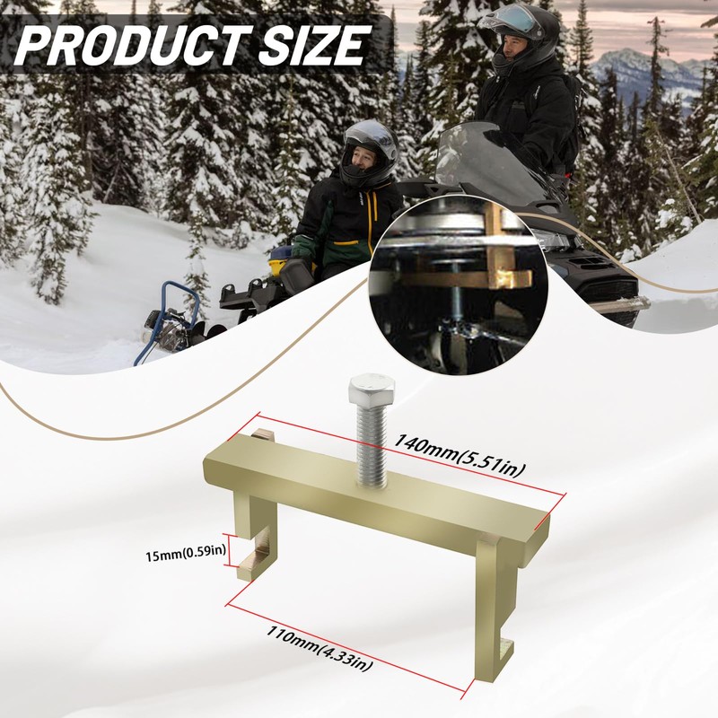 XTPTFABS Brake Caliper Puller Extractor Kit Compatible with 2007 Ski-Doo