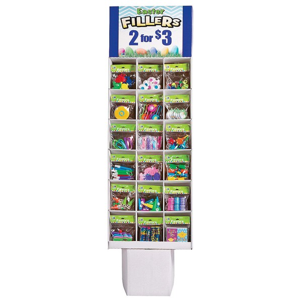 Fun Express Easter Floor Display with Toys - Toys -