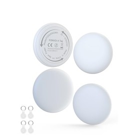 Paquete de 4 etiquetas de aire 2026 con certificación MFi de Apple. Paquete de 4 rastreadores inteligentes Bluetooth (solo iOS), localizador de artícu