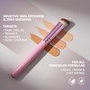 LAMORA Concealer Makeup Brush Under Eye - Angled Flat Top