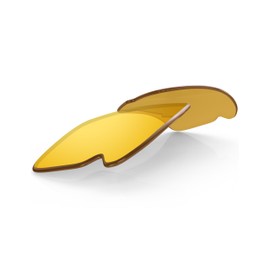 BLAZERBUCK Replacement Lenses & Sock Kit for Oakley Flak 2.0 XL OO9188 - High Intensity Yellow