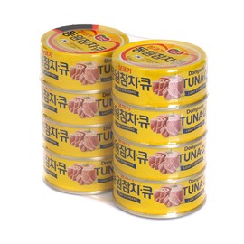Dongwon Q - Light Standard Tuna, 100g (Pack of 8) / 동원 참치