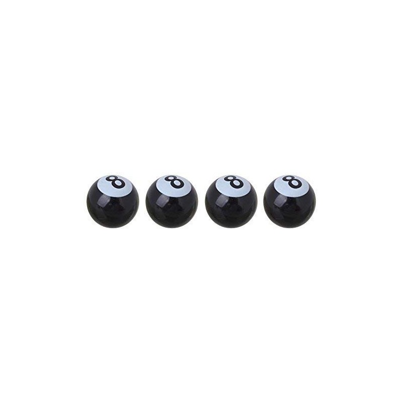 Pack of 4 8 Billiard Ball Valve Caps for Cars