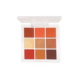 Pigment Play Playground Hero Shadow Palette 9 curated different shades,Matte,Pigmented shades,Shimmer Foils eyeshadow - Sunset Sands, 9gms