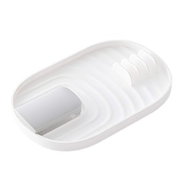RICISUNG Cookware Holder, Pot Lid Stand, Kitchen Tool Stand, Chopsticks Rest, Ladle Rest, Turner Holder, Lid Holder, Kitchen Utensils, Small Cookware Holder