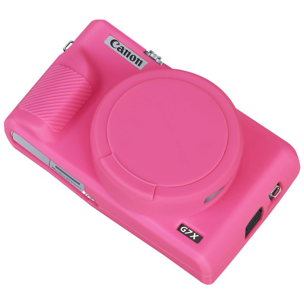 BOVKE Silicone Camera Case for Canon Powershot G7 X Mark
