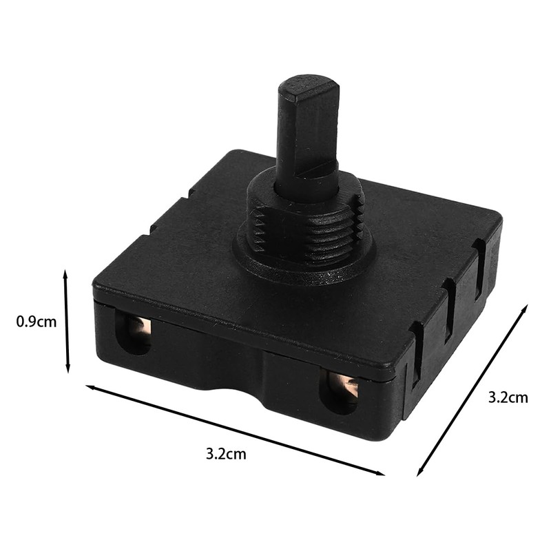 Sarini High Performance Rotary Switch - 4 Positions 3 Speed