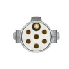 HELLA 8JA 003 832-001 Plug - 7-pin connector - Plug: