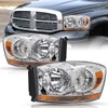 Headlight Assembly Set Fits for 2006-2008 Dodge Ram 1500/2007-2009 Dodge Ram 2500 3500 Pickup Driver and Passenger Side