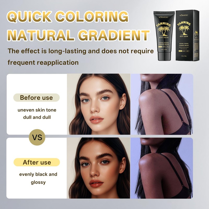 60 g Self-Tanning Cream Tanning Accelerator Solarium Cream Self Tanning
