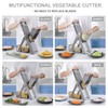 ZTQCSQ [All in 1] Upgraded Version Safe Mandoline Slicer for