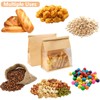 Heavy Duty Large Kraft Paper Bread Bags with Tin Tie