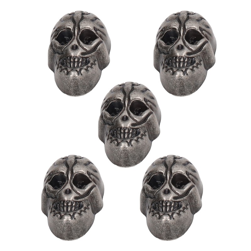 50sets Skull Rivets Single 25x16mm DIY Ghost Head Punk Style