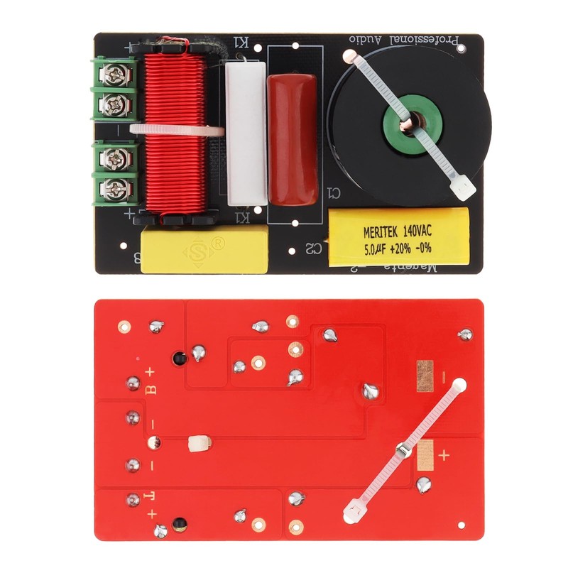 DriSentri 2 Way Crossover for Speaker, 200W 4-8 Ohm 2