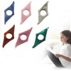 1Pc Pink Book Page Holder, Resin Thumb Book Support Book