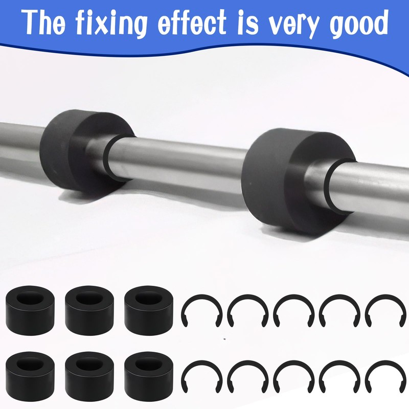 CODOHI 24 Packs Rubber Roller Replacement, Mat Guide Rubbers, Retaining