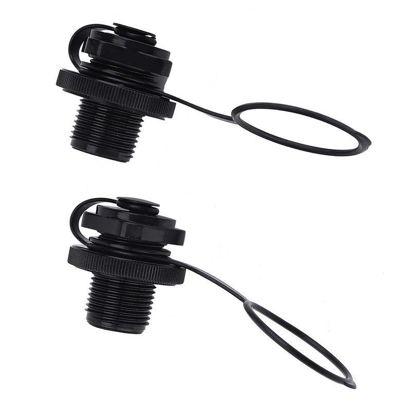 Rubber Boat Air Valve, 2pcs Air Plugs Replacement for Inflatable