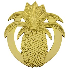 Treasure Gurus Solid Brass Pineapple Trivet Hot Kitchen Stove Pot or Pan Holder