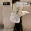 VALICLUD 1Pc Plush Shoulder Bag with Large Capacity Chic Messenger