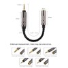 Headphone Adapter 2.5mm Male to 3.5mm Female Adapter for 3.5mm