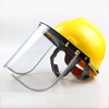 Replacement Face Shield and Bracket PVC Visor for Hard Hat
