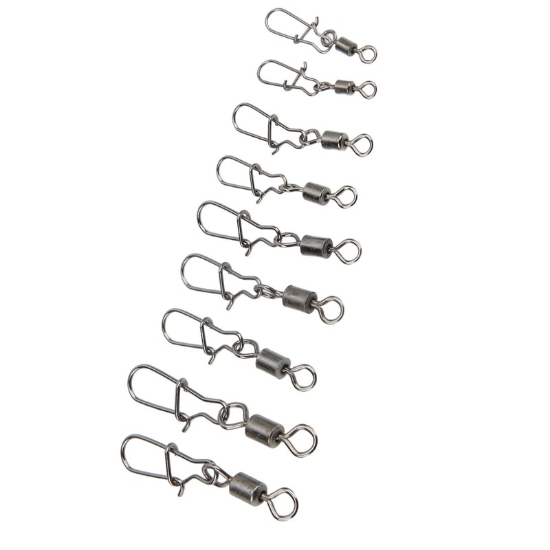 Juego de Broches Giratorios de Pesca de 210 Uds., Barril