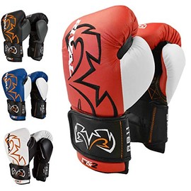 RIVAL Boxing RB11 Evolution Bag Gloves, Hook and Loop Closure - 1.25” of Closed Cell Foam Padding for Intense Heavy Bag Use