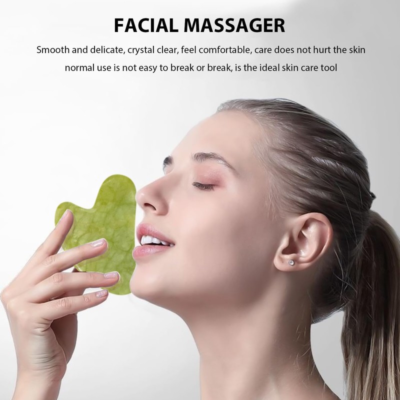 2 Pack Gua Sha Stones Gua Sha Tools Face Massager