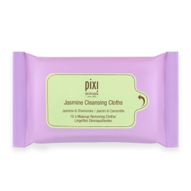 Pixi Beauty Glow Tonic Cleansing Cloths | Cleansing, Exfoliating, and Hydrating Disposable Face Towelettes | Pack of 10 Face Wipes