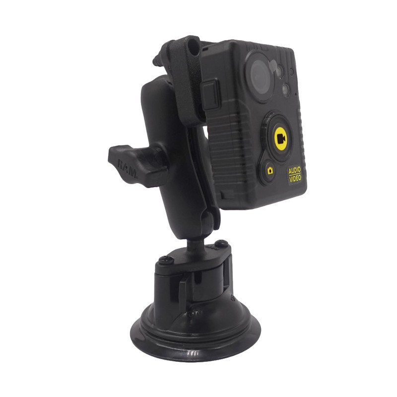 Ram Mount KlickFast Vehicle Mount for Body Cameras (Suction)