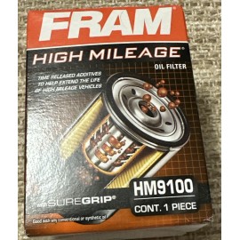 FRAM High Mileage  Engine Oil Filter HM9100