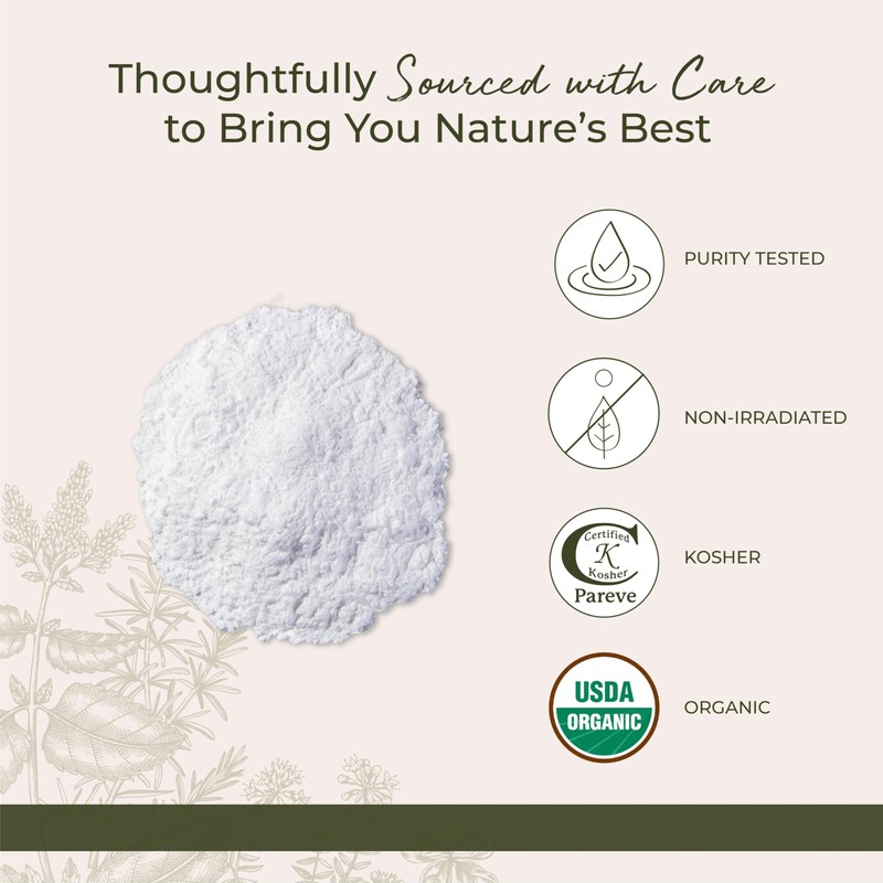 Starwest Botanicals Arrowroot Tapioca Powder Organic - Gluten Free Thickener